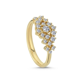 Twinkle diamantring i 14 kt guld m 0,51ct A2123 051-RG